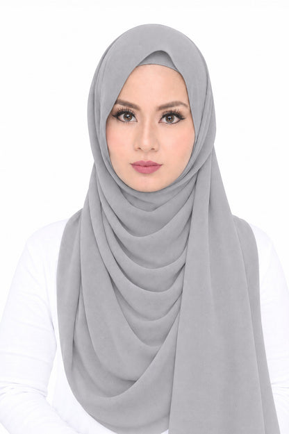 BUY 4 GET 1 FREE (MAXI HOODIE CHIFFON HALFMOON)