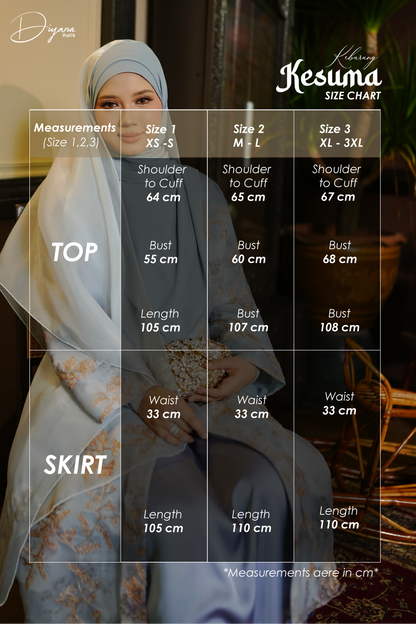 Kebarung Kesuma 2.0 in Cream