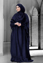 ZAHEERA TELEKUNG DRESS IN NAVY BLUE