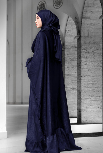 ZAHEERA TELEKUNG DRESS IN NAVY BLUE