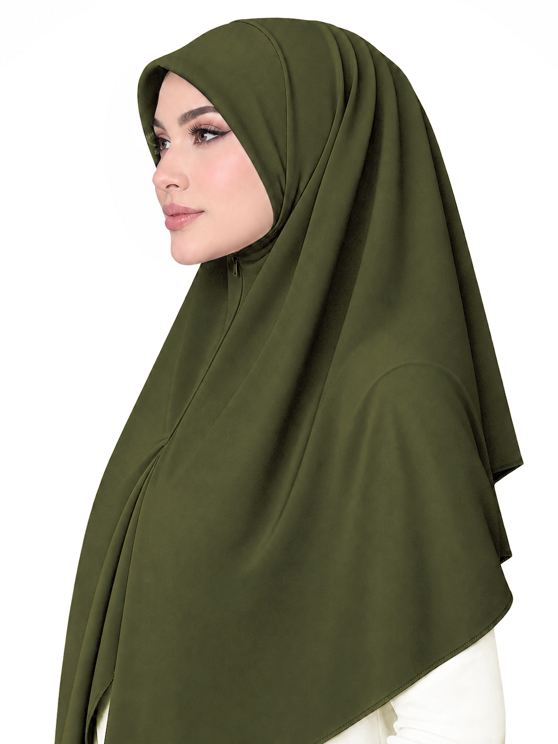Bawal Instant Zipper in Olive