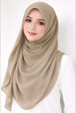 BUY 4 GET 1 FREE (MAXI HOODIE CHIFFON HALFMOON)