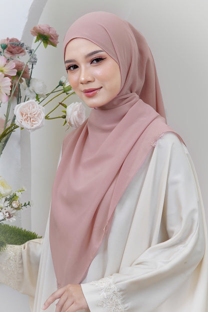 Sumayya Shawl in Baby Pink