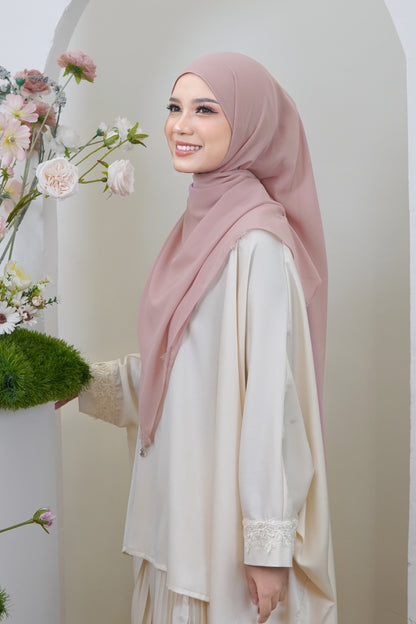 Sumayya Shawl in Baby Pink