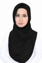 Lush (snood) Chiffon - Black